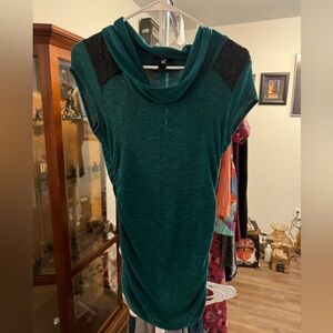 Cowl neck blouse